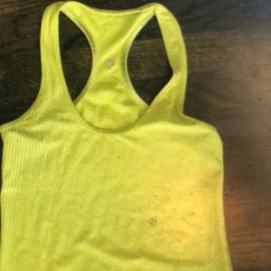 Lululemon, VGUC, CRB, cool racer back tank, size 6
